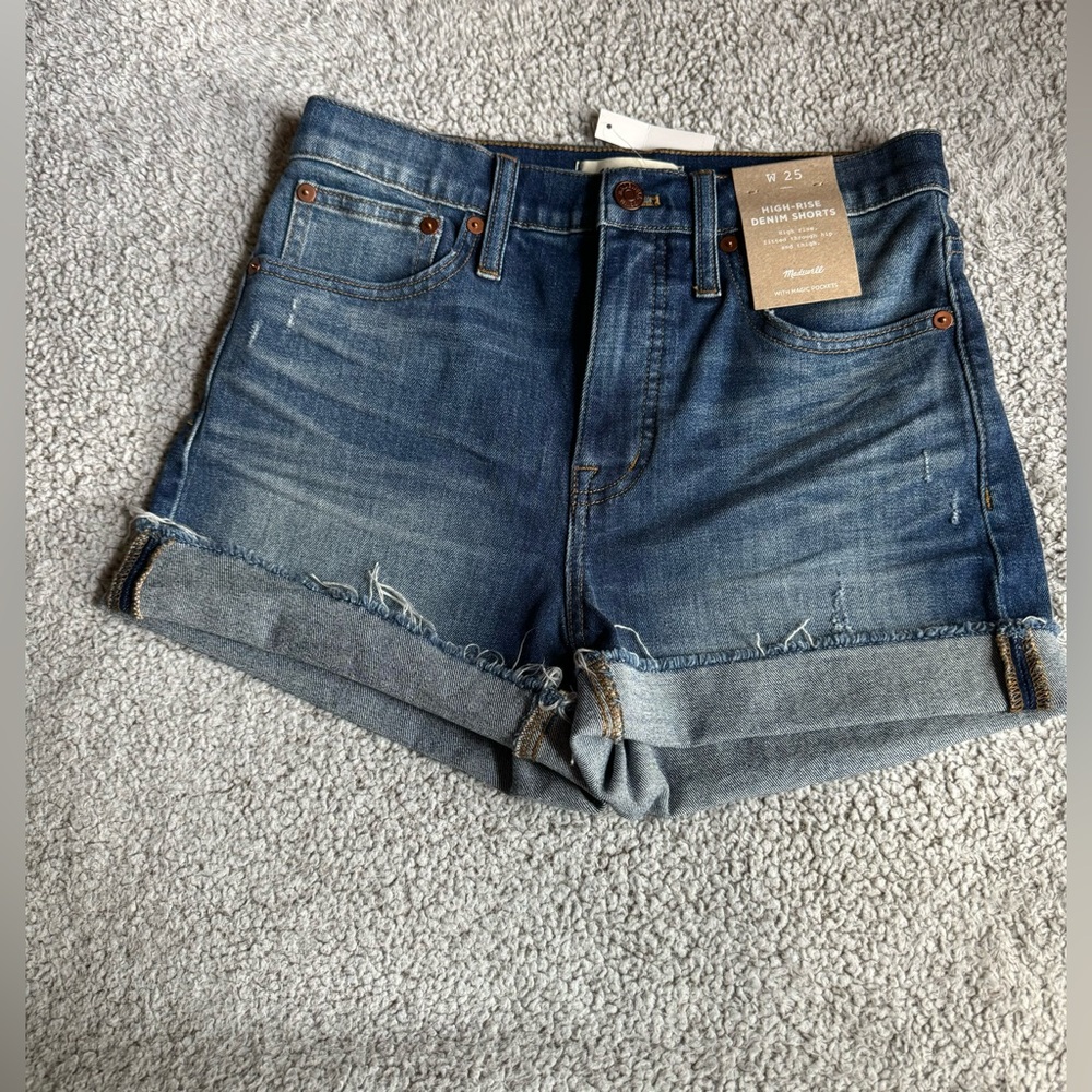 Madewell Blue Jean Shorts